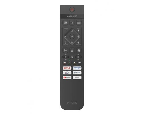 Philips 55PUS8001/12, 55" 4K UHD LED, 3840 x 2160p, 60Hz, 3 sided Ambilight,  DVB-T/T2/T2-HD/C/S/S2, CL+2.0, Perfect Pixel UHD, HDR10, HLG, Titan OS, Dolby Atmos, 3*HDMI, 2*USB, 802.11ac, BT 5.2, Easy Link 3.0, 20W RMS, Black, image _ab__is.image_number.default