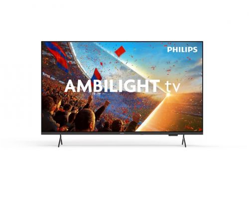 Philips 43PUS8001/12, 43" 4K UHD LED, 3840 x 2160p, 60Hz, 3 sided Ambilight, DVB-T/T2/T2-HD/C/S/S2, CL+2.0, Perfect Pixel UHD, HDR10, HLG, Titan OS, Dolby Atmos, 3*HDMI, 2*USB, 802.11ac, BT 5.2, Easy Link 3.0, 20W RMS, Black, image 