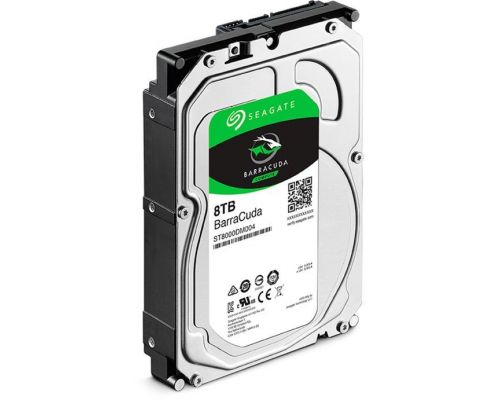 HDD SEAGATE BarraCuda, 8TB, 256MB, 5400 rpm,  SATA 3, ST8000DM004, image 