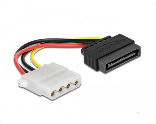 Cable DeLock Power Cable SATA 15 pin plug to 4 pin female, 12 cm, image 