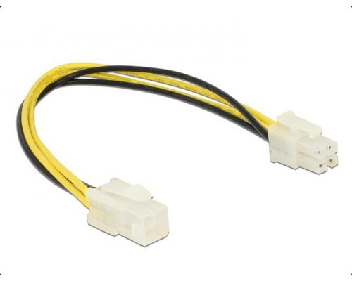 Extins cablu Delock P4 4 pin tata > P4 4 pin mama 30 cm, image 