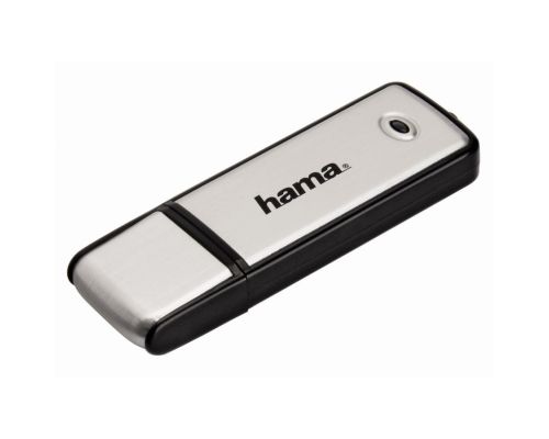 USB stick HAMA "Fancy", 64GB, Black/Silver, image 