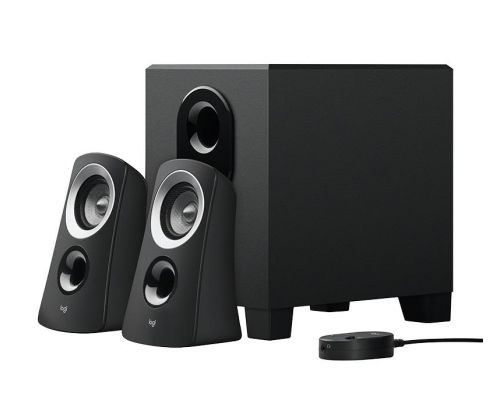 Speakers Logitech Z313, 2.1, 25W, Black, image 