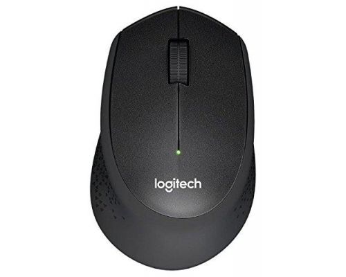 Mouse wireless optic LOGITECH M330 Silent Plus, Negru, USB, image 