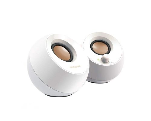 Sound System Creative PEBBLE, 2.0, 2 x 2.2W, White, image 