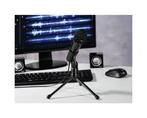 Hama "MIC-P35 Allround" Microphone for PC and Notebook, 3.5 mm Jack Plug, image , 2 image