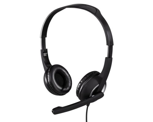 Headphones HAMA-53982/51616, Essential HS-300, Black, image _ab__is.image_number.default