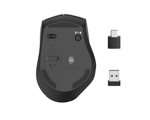 Hama Optical 6-button wireless mouse “MW-600", Dual mode with USB-C/USB-A, black, image , 3 image