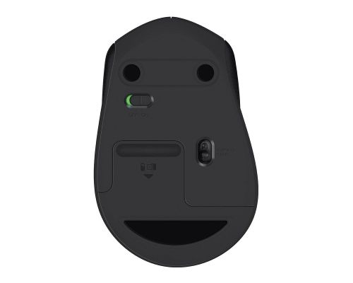 Mouse wireless optic LOGITECH M330 Silent Plus, Negru, USB, image _ab__is.image_number.default