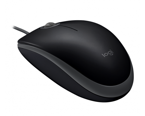 Mouse optic cu fir LOGITECH B110 Silent, Negru, USB, image _ab__is.image_number.default