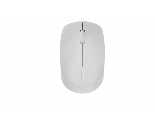 Wireless optical Mouse RAPOO M100 Silent, Multi-mode, Gray, image 