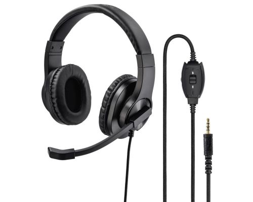 Hama "HS-P350" PC Office Headset, Stereo, black, image 