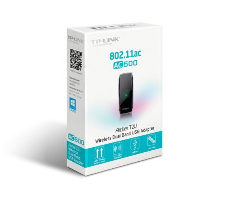 Wireless Adapter TP-LINK Archer T2U, AC600, Dual band, USB, built-in antenna, image , 6 image