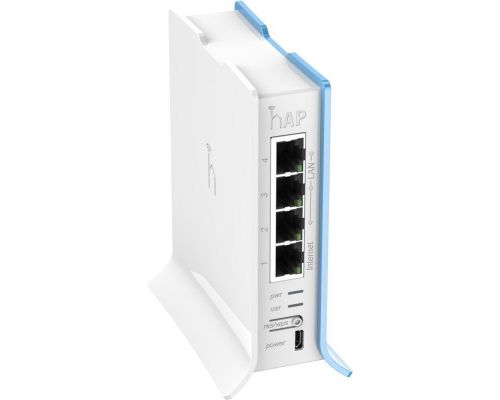 Wireless Access Point MikroTik hAP lite RB941-2nD-TC, 32MB RAM, 4xLAN, built-in 2.4Ghz 802.11b/g/n, tower case, image , 2 image