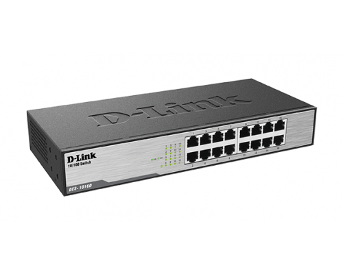 Switch D-Link DES-1016D/E, 16 -port 10/100, Desktop, rack mount, image , 2 image