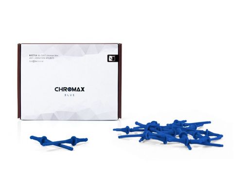 Noctua Fan Slics 20pcs - NA-SAV2 chromax blue, image , 2 image
