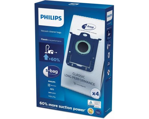 PHILIPS Sac de praf Philips S-Bag FC8021/03, 4 bucati, image _ab__is.image_number.default