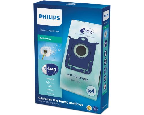 Philips Saci pentru aspirator s-bag Anti alergii FC8022/04, image 