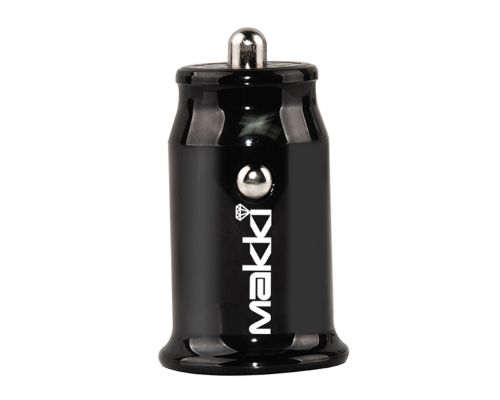 Makki Fast Charger Car - Type-C + USB QC3.0  20W - MAKKI-CC20W02-BK, image , 4 image