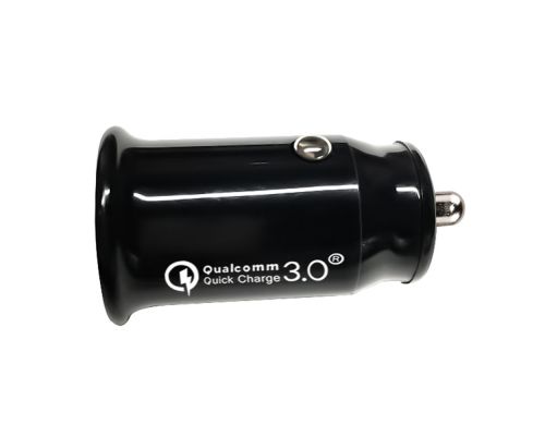Makki Fast Charger Car - Type-C + USB QC3.0  20W - MAKKI-CC20W02-BK, image , 6 image