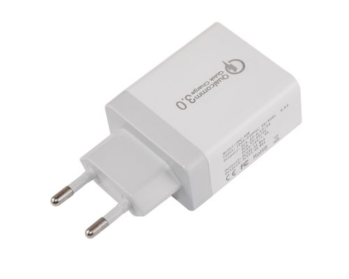 Makki Fast Charger - QC3.0+2xUSB 30W White - MAKKI-QC30W3, image , 7 image