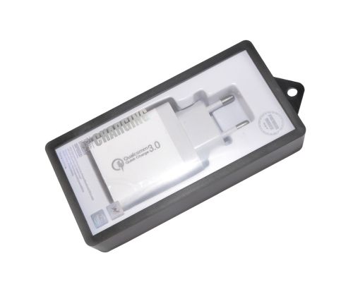 Makki Fast Charger - QC3.0+2xUSB 30W White - MAKKI-QC30W3, image , 9 image