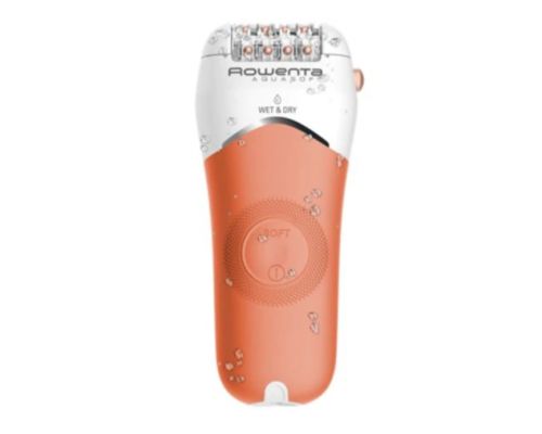 Rowenta EP4920F0, Wet & Dry Aquasoft, 3 in 1 epilator/ shaver/ trimmer, advanced epilation technology, 24 hygenic stainless steel tweezers & 0.8mm tweezers opening, hair guiding system, 31mm head, soft touch body, removable head, cordless use, 40min auto, image 