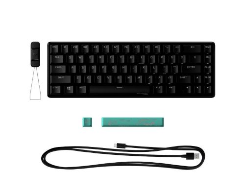 Gaming mechanical keyboard HyperX Alloy Origins 65, HyperX Aqua, image , 5 image