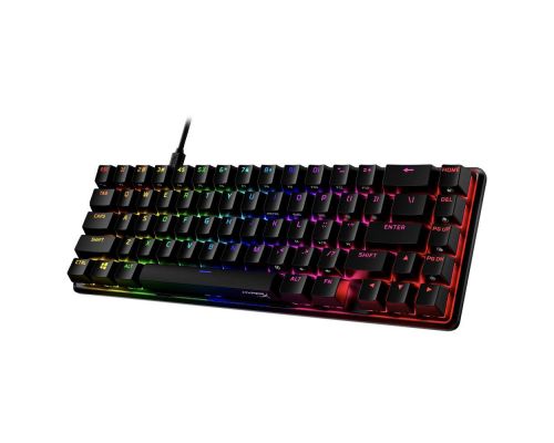 Gaming mechanical keyboard HyperX Alloy Origins 65, HyperX Aqua, image , 2 image