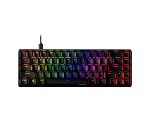 Gaming mechanical keyboard HyperX Alloy Origins 65, HyperX Aqua, image 