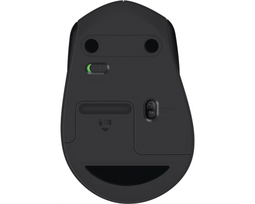 Wireless optical mouse LOGITECH B330 Silent Plus, Black, USB, image _ab__is.image_number.default