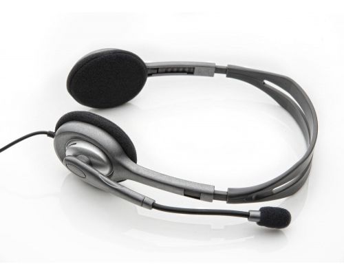Stereo Headphones Logitech H110, 3.5mm, image _ab__is.image_number.default