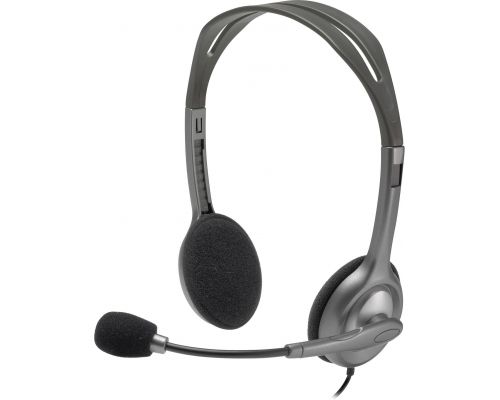 Stereo Headphones Logitech H110, 3.5mm, image 