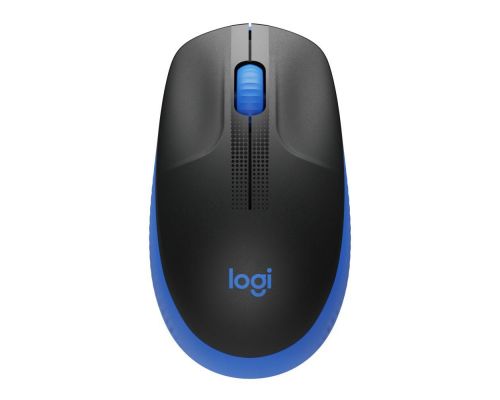 Wireless Mouse Logitech M190 Full-Size, Blue, image 