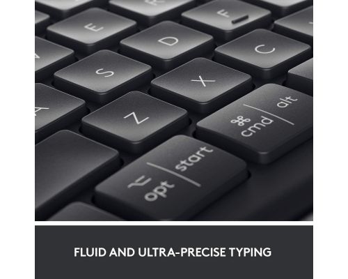 Wireless Keyboard Logitech ERGO K860, Graphite, image _ab__is.image_number.default