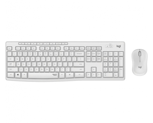 Wireless Keyboard and mouse set Logitech MK295 Silent, Off-White, image 