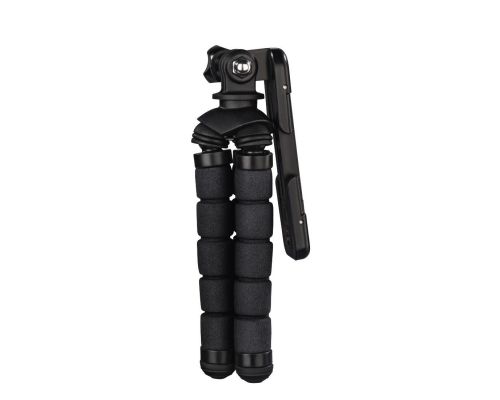 Hama "Flex" Mini-Tripod for Smartphone and GoPro, 14 cm, black, image , 3 image