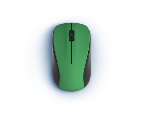 Hama "MW-300 V2" Optical 3-Button Wireless Mouse, Quiet, USB Receiver, green, image , 2 image