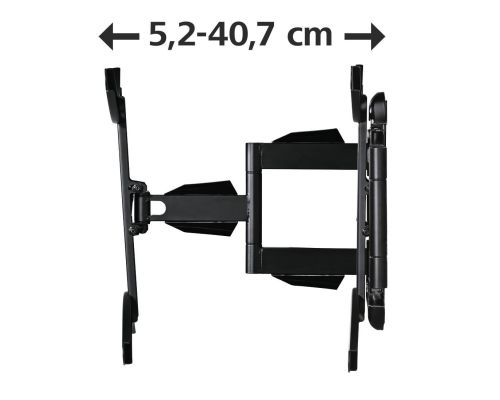 Hama FULLMOTION TV Wall Bracket, 3 Stars, 191 cm (75"), black, image _ab__is.image_number.default