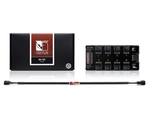 Noctua Fan Hub - 8 port PWM with SATA Power 5V/12V - NA-FH1, image , 3 image