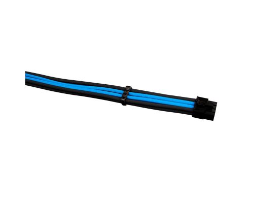 1stPlayer Custom Modding Cable Kit Black/Blue - ATX24P, EPS, PCI-e - BBL-001, image , 3 image