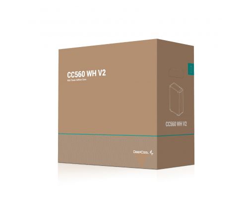 DeepCool Case ATX - CC560 WH v2, image , 12 image