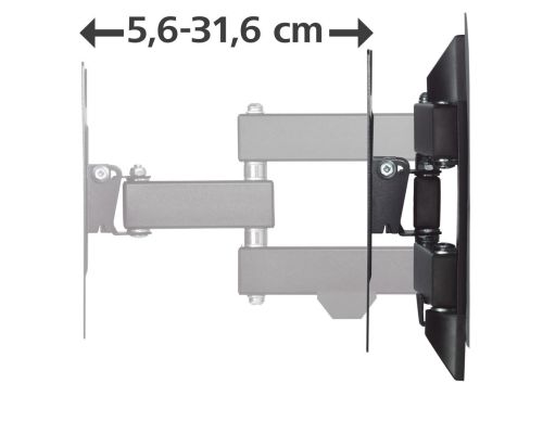 Hama TV Wall Bracket, Swivel, Tilt, Pull-out, 122 cm (48"), 220822, image , 3 image