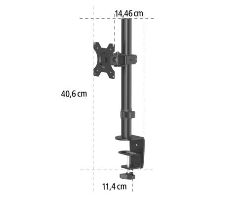 Hama Monitor Holder, Height-adjustable, Swivel / Tilt, 33 - 81 cm (13" - 32"), image _ab__is.image_number.default