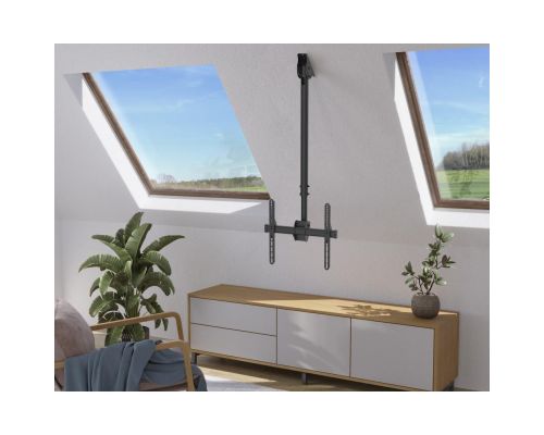 Hama TV Ceiling Mount, Swivel, Tilt, 165 cm (65") up to 50 kg, 220878, image , 14 image