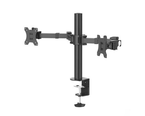 Hama Monitor Holder, 2 Monitors, Height-adjustable, Swivel/Tilt, 13" - 35", image _ab__is.image_number.default
