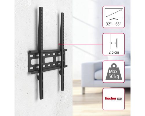 Hama FIX TV Wall Bracket, 32"-75", 220807, image _ab__is.image_number.default