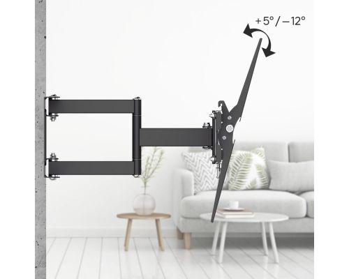 Hama TV Wall Bracket, Swivel, Tilt, Pull-out, 122 cm (48"), 220822, image , 17 image
