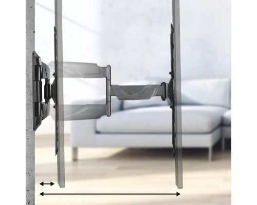 Hama TV Wall Bracket, Swivel, Tilt, 165 cm (65"), 220828, image _ab__is.image_number.default