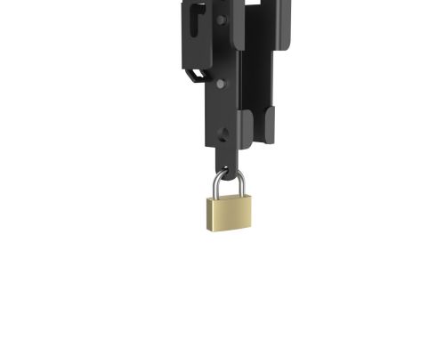 Hama TV Wall Bracket, Rigid, Theft Protection, 203 cm (80"), 220861, image , 2 image